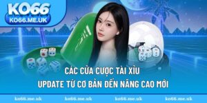 Các cửa cược Tài Xỉu