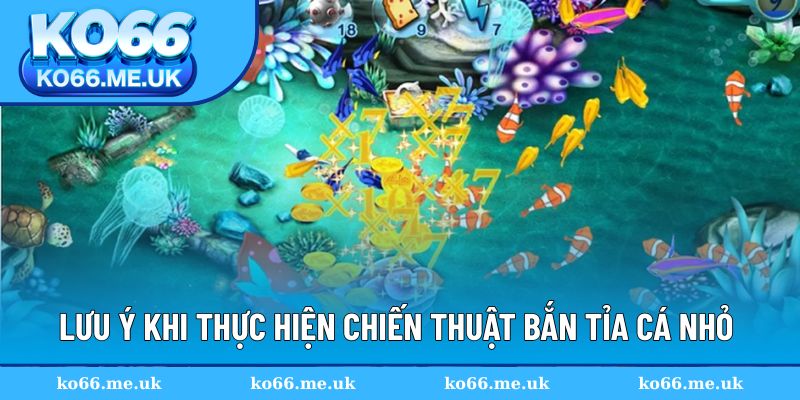 Lưu ý khi thực hiện bắn tỉa nhỏ để thành công